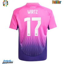 Tyskland Florian Wirtz #17 Bortedrakt EM 2024 Kortermet